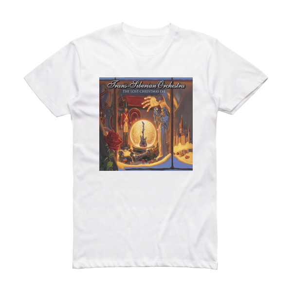 Trans-Siberian Orchestra The Lost Christmas Eve 1 Album Cover T-Shirt White