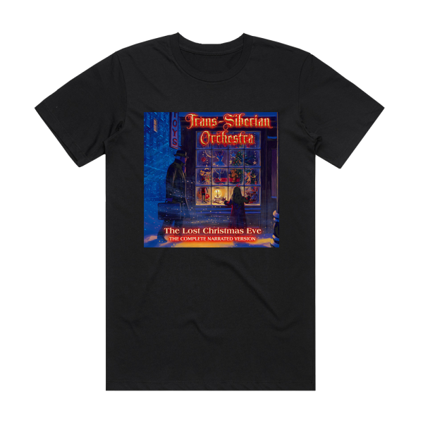 Trans-Siberian Orchestra The Lost Christmas Eve 2 Album Cover T-Shirt Black