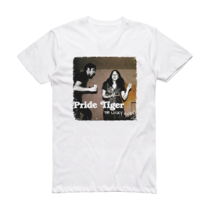 Pride Tiger The Lucky Ones Album Cover T-Shirt White