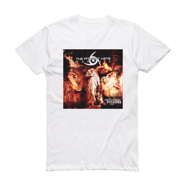 The Project Hate MCMXCIX The Lustrate Process Album Cover T-Shirt White