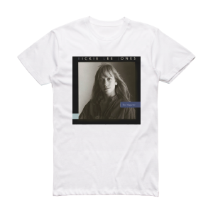 Rickie Lee Jones The Magazine Album Cover T-Shirt White