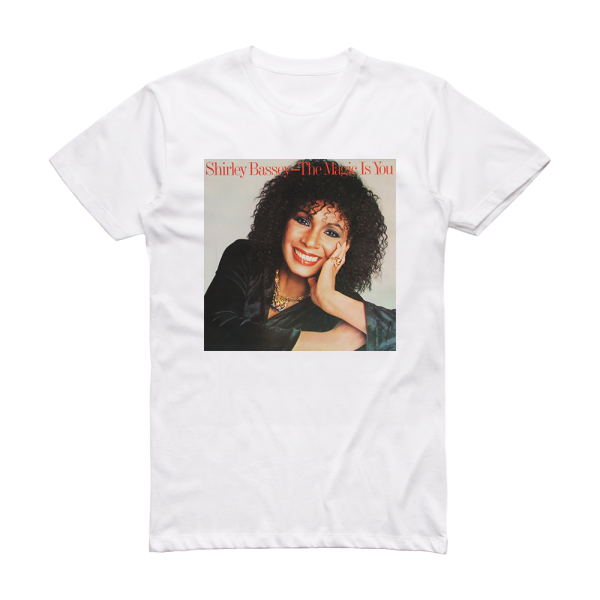 Shirley Bassey The Magic Is You Album Cover T-Shirt White