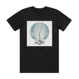 The Majority Says The Majority Says Album Cover T-Shirt Black