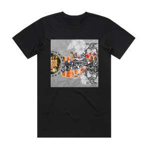 Seven That Spells The Men From Dystopia Album Cover T-Shirt Black