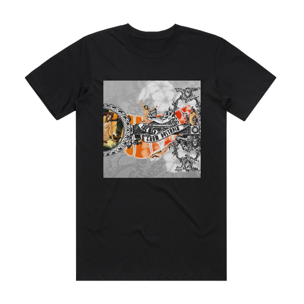 Seven That Spells The Men From Dystopia Album Cover T-Shirt Black
