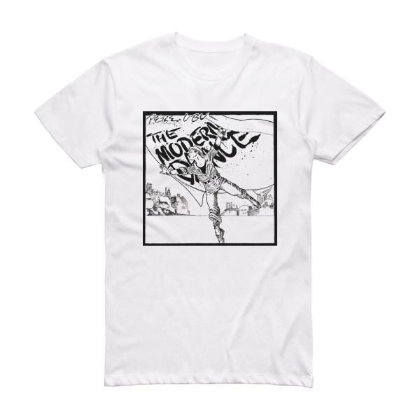 Pere Ubu The Modern Dance Album Cover T-Shirt White