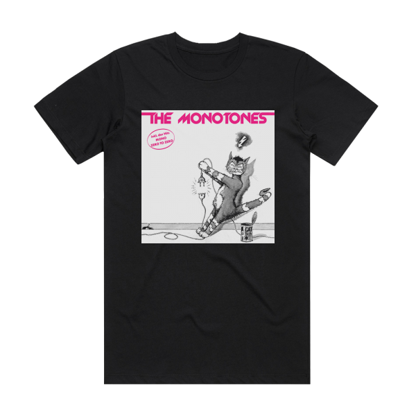 The Monotones The Monotones Album Cover T-Shirt Black