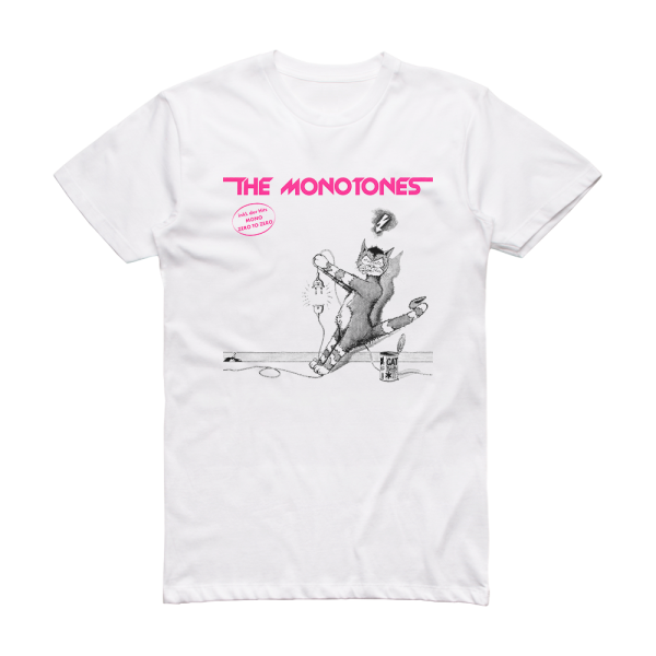 The Monotones The Monotones Album Cover T-Shirt White