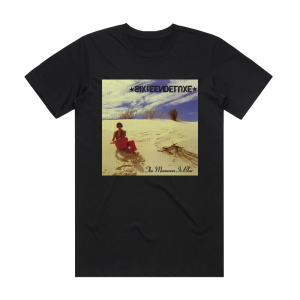 Sixteen Deluxe The Moonman Is Blue Album Cover T-Shirt Black