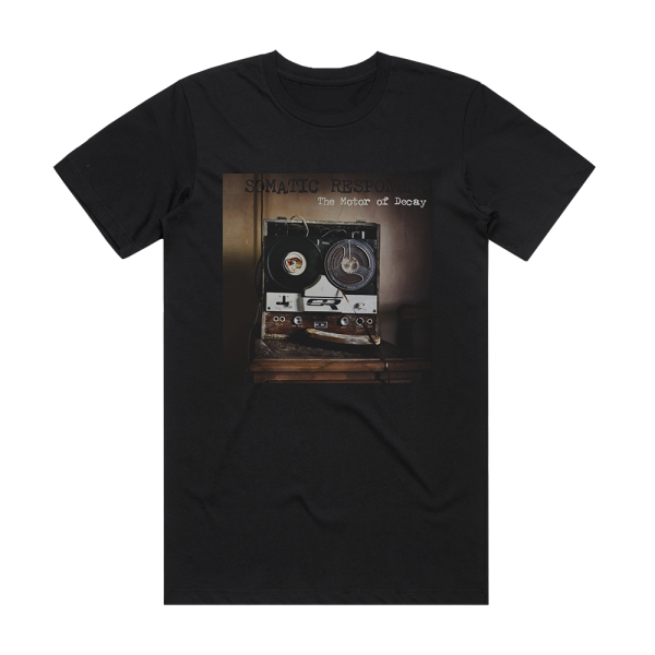 Somatic Responses The Motor Of Decay Album Cover T-Shirt Black