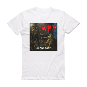 Prowler The New Blood Album Cover T-Shirt White