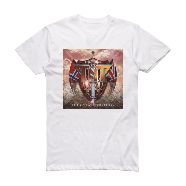 TNT The New Territory Album Cover T-Shirt White