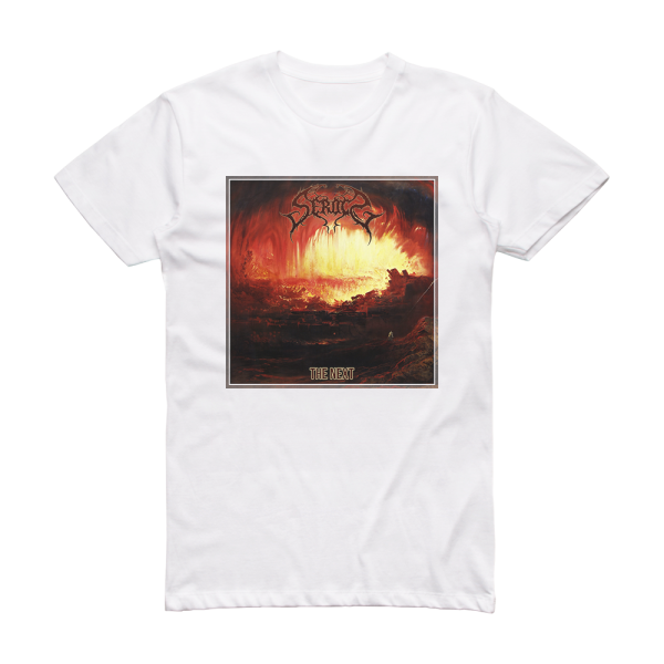 Serocs The Next Album Cover T-Shirt White