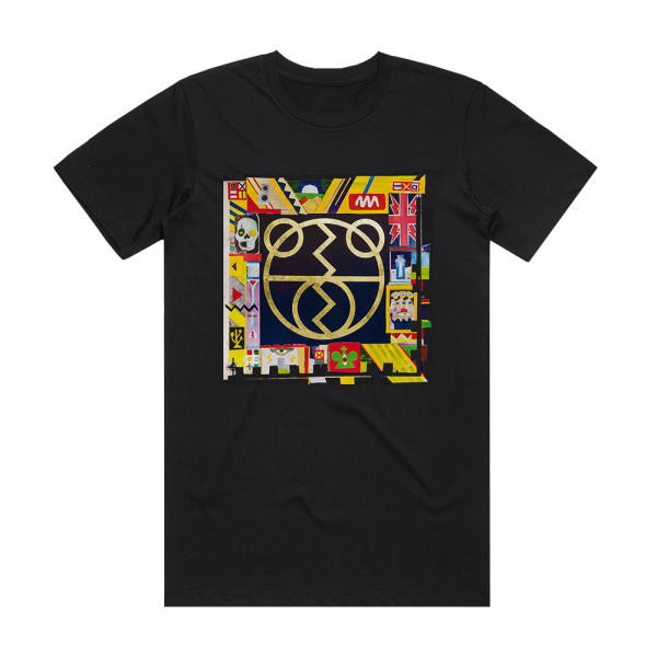 The 2 Bears The Night Is Young Album Cover T-Shirt Black