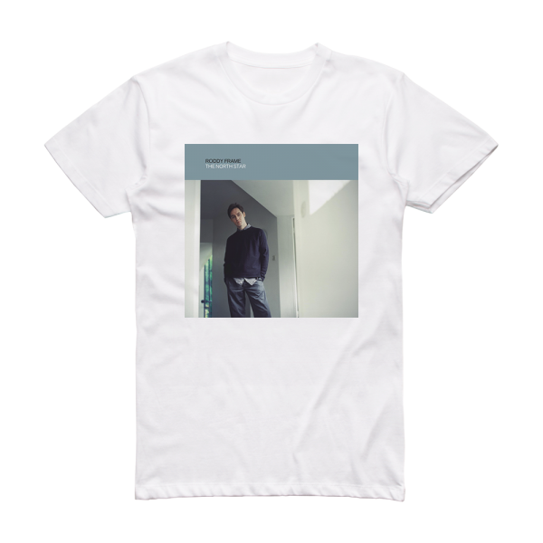 Roddy Frame The North Star Album Cover T-Shirt White