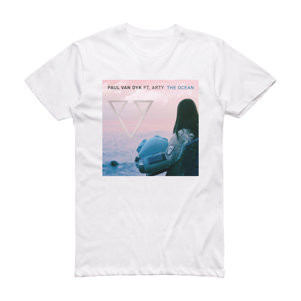 Paul van Dyk The Ocean 1 Album Cover T-Shirt White