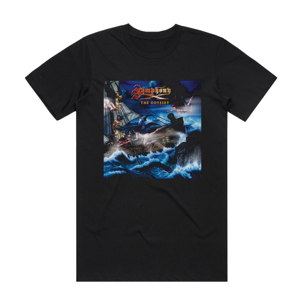 Symphony X The Odyssey Album Cover T-Shirt Black