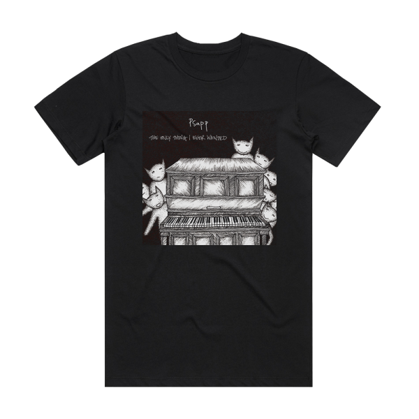 Psapp The Only Thing I Ever Wanted Album Cover T-Shirt Black