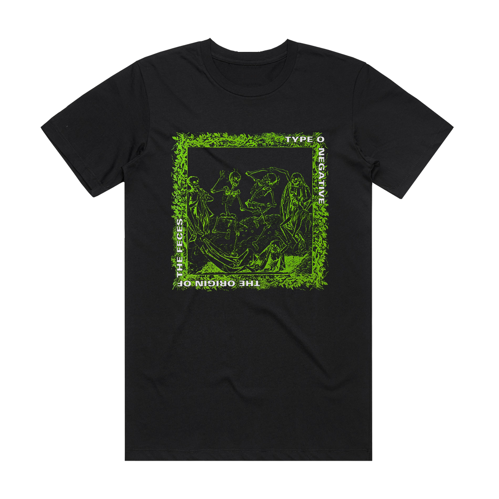 Type O Negative The Origin Of The Feces 1 Album Cover TShirt Black ALBUM COVER TSHIRTS Type O Negative The Origin Of The Feces 1 Album Cover TShirt Black ALBUM COVER TSHIRTS