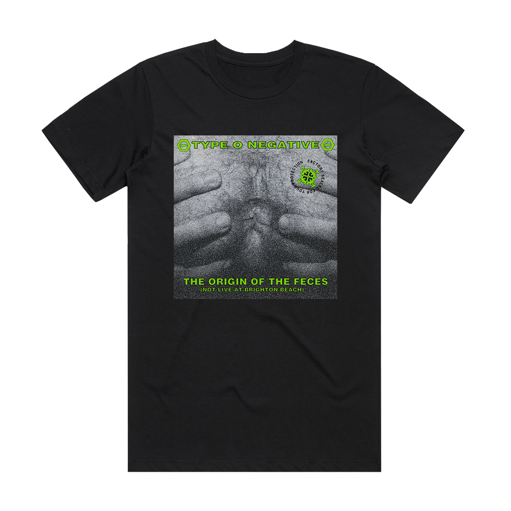 Type O Negative The Origin Of The Feces 2 Album Cover T-Shirt