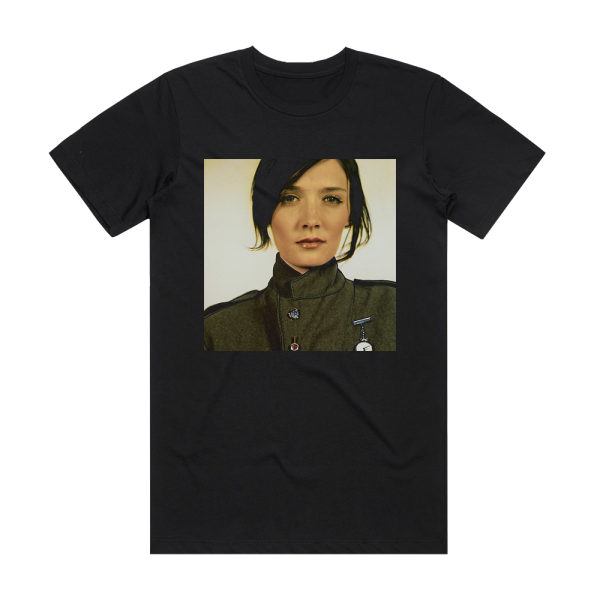 Sarah Blasko The Overture The Underscore Album Cover T-Shirt Black