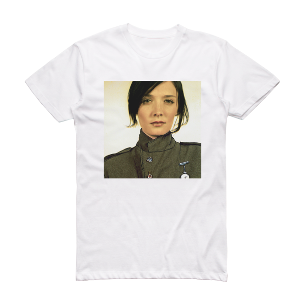 Sarah Blasko The Overture The Underscore Album Cover T-Shirt White