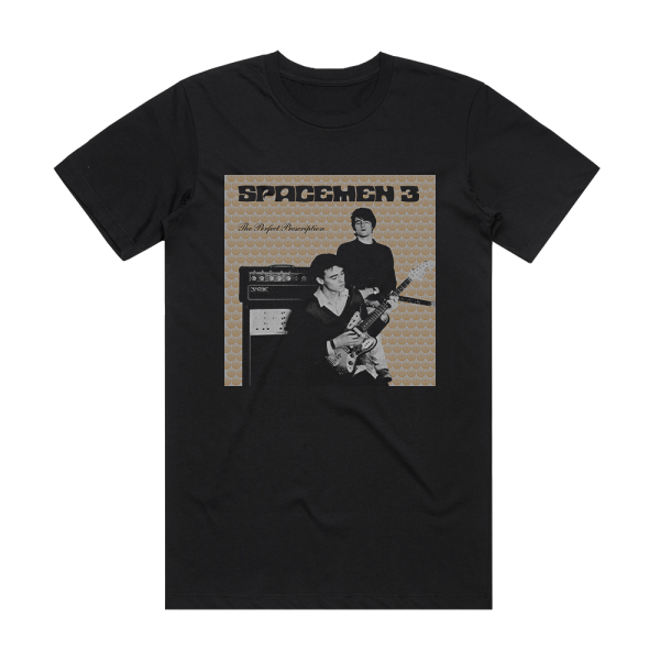 Spacemen 3 The Perfect Prescription 2 Album Cover T-Shirt Black