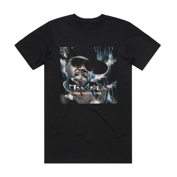 Twista The Perfect Storm Album Cover T-Shirt Black