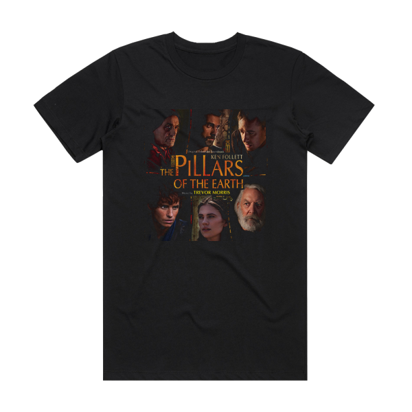 Trevor Morris The Pillars Of The Earth Album Cover T-Shirt Black