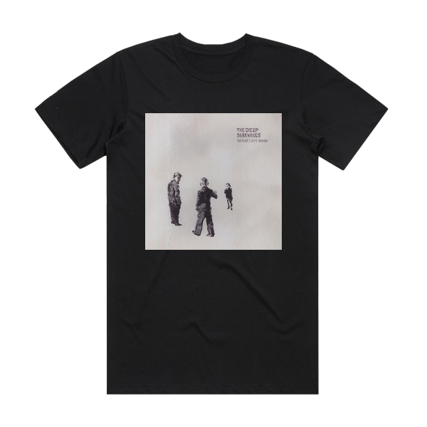 The Deep Dark Woods The Place I Left Behind Album Cover T-Shirt Black