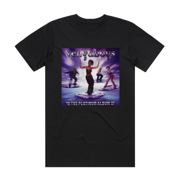 Vengaboys The Platinum Album Album Cover T-Shirt Black