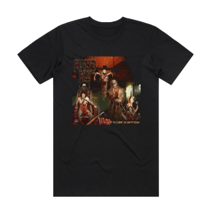 Putrid Pile The Pleasure In Suffering Album Cover T-Shirt Black