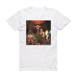 Putrid Pile The Pleasure In Suffering Album Cover T-Shirt White