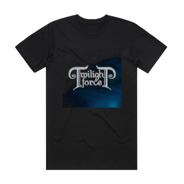 Twilight Force The Power Of The Ancient Force Album Cover T-Shirt Black