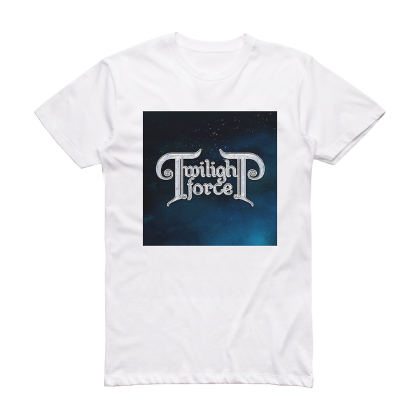 Twilight Force The Power Of The Ancient Force Album Cover T-Shirt White