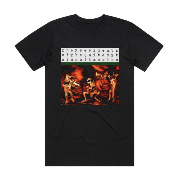 The Presidents of the United States of America The Presidents Of The United States Of America Album Cover T-Shirt Black