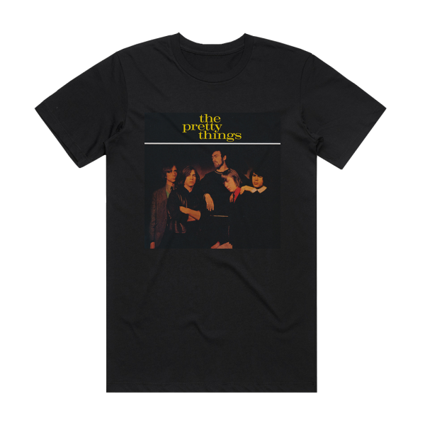 The Pretty Things The Pretty Things Album Cover T-Shirt Black