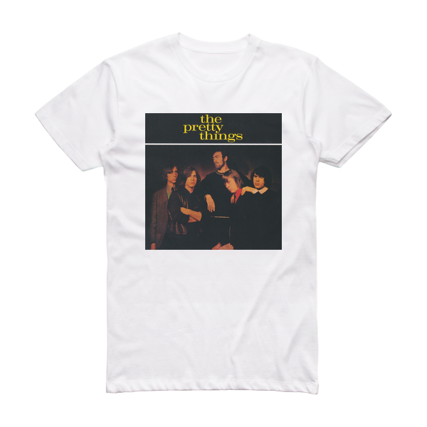 The Pretty Things The Pretty Things Album Cover T-Shirt White