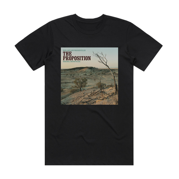 Warren Ellis The Proposition Album Cover T-Shirt Black
