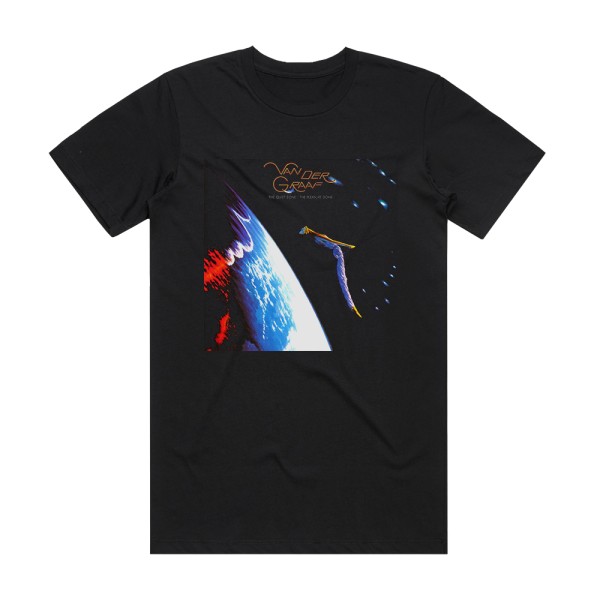 Van der Graaf The Quiet Zone The Pleasure Dome Album Cover T-Shirt Black