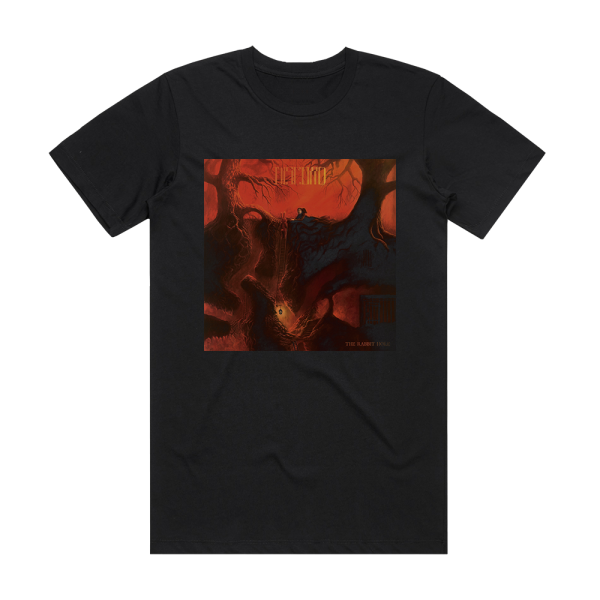 The Great Discord The Rabbit Hole Album Cover T-Shirt Black