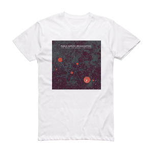 Public Service Broadcasting The Race For Space Remixes Album Cover T-Shirt White