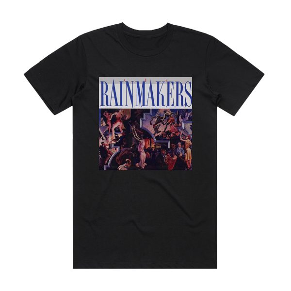 The Rainmakers The Rainmakers Album Cover T-Shirt Black