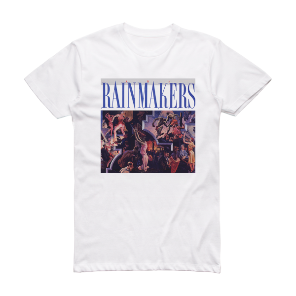 The Rainmakers The Rainmakers Album Cover T-Shirt White