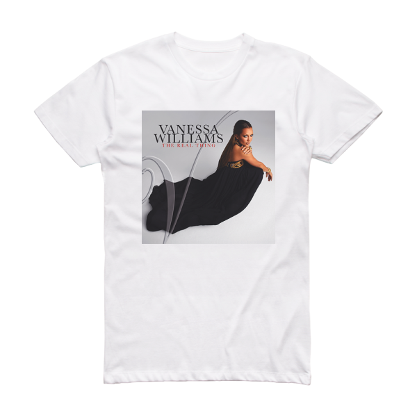 Vanessa Williams The Real Thing Album Cover T-Shirt White