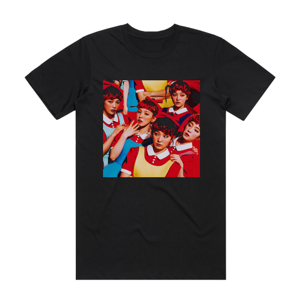 Red Velvet The Red Album Cover T-Shirt Black
