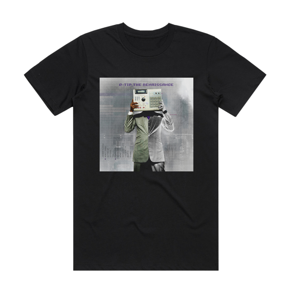 Q-Tip The Renaissance Album Cover T-Shirt Black