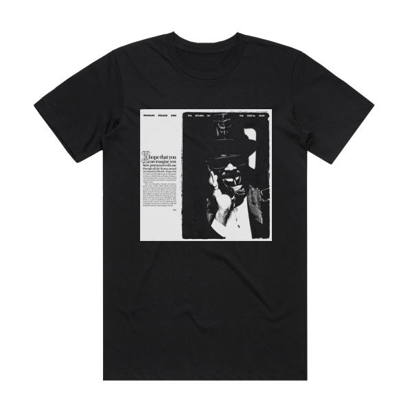 Rahsaan Roland Kirk The Return Of The 5000Lb Man Album Cover T-Shirt Black