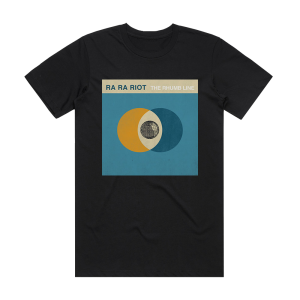 Ra Ra Riot The Rhumb Line Album Cover T-Shirt Black