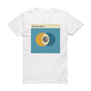 Ra Ra Riot The Rhumb Line Album Cover T-Shirt White